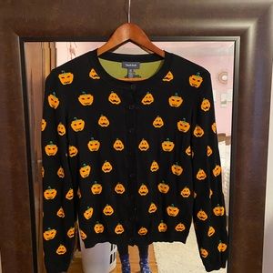 ModCloth Jack o’Lantern Cardigan